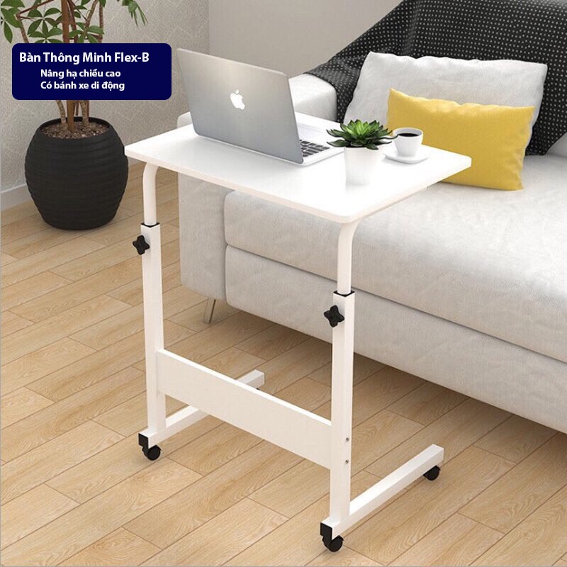 Bàn làm việc, bàn học thông minh thiết kế hiện đại khung thép mặt gỗ MDF cao cấp | BigBuy360 - bigbuy360.vn