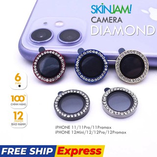 Lens Camera iP Diamond | Titan | Vàng | Xanh | Đỏ | Trắng | Đen  iP12 Pro Max Đến 11Pro Tặng Bộ Lau
