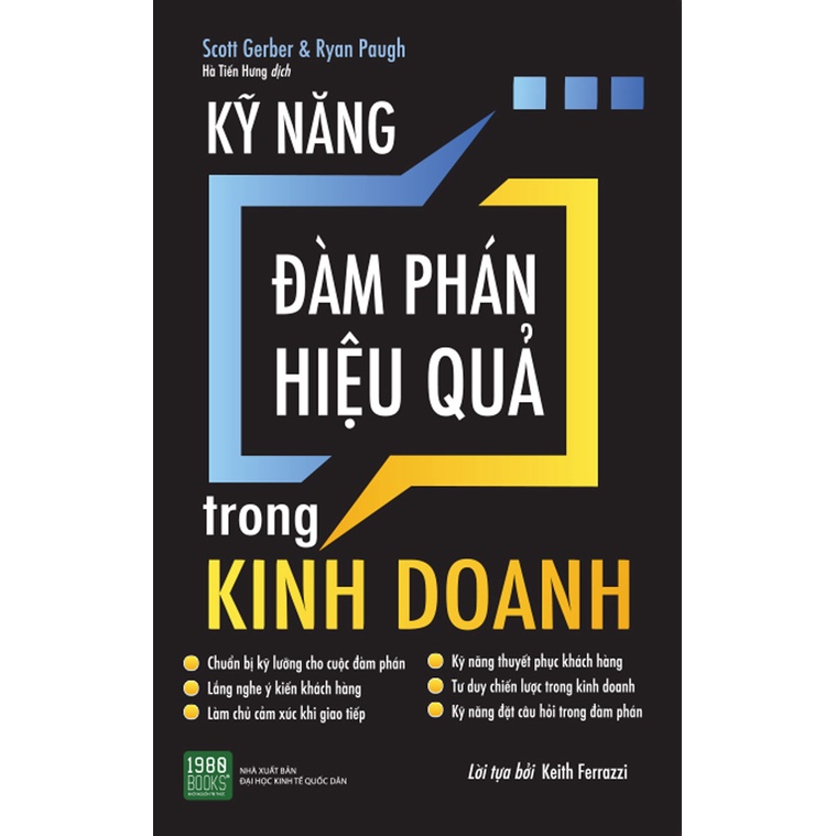 Sách - Kỹ Năng Đàm Phán Hiệu Quả Trong Kinh Doanh