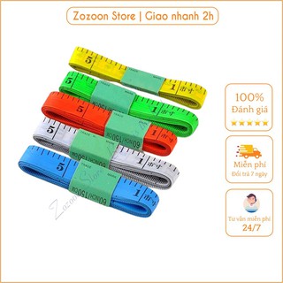 Thước dây may đo mềm dẻo chiều dài 1,5m cao cấp - Zozoon Store