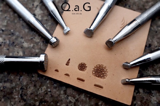 Dụng cụ điêu khắc da bò Pro HideCrafter USA