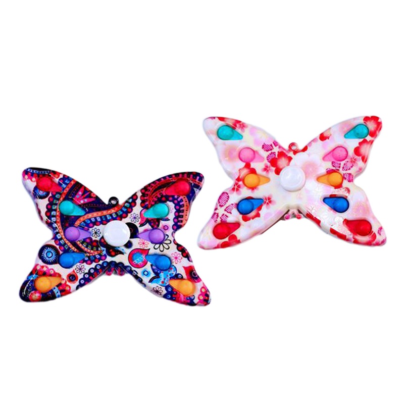 Con Quay Đồ Chơi Spinner HìNh BướM, GiúP GiảM Stress Cho Bé Trên 7 TuổI