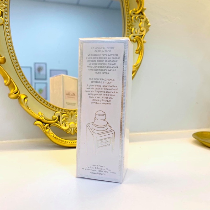 Nước Hoa Dạng Lăn Miss Dior Blooming Bouquet Roller-Pearl 20ml - CHÍNH HÃNG