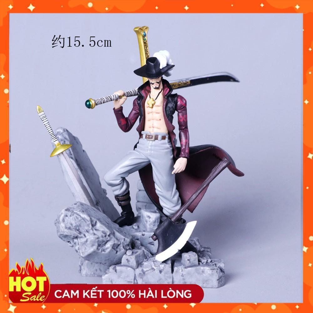 [XẢ KHO MÔ HÌNH] ⚡ GIÁ RẺ GIẬT MÌNH⚡Mô hình one piece - Figure Mihawk Kiếm sĩ mạnh nhất thế giới,mô hình đẹp