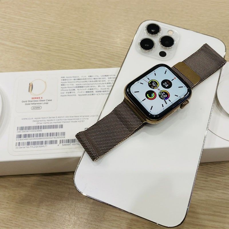 ĐỒNG HỒ APPLE WATCH SERIES 5 Thép 40mm và 44mm bảo hành 12 tháng LỖI LÀ ĐÔI tại Xoăn Store