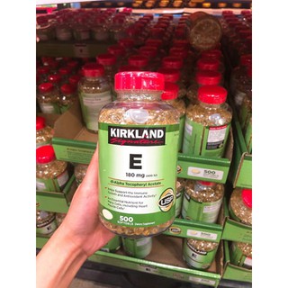 Viên uống đẹp da Vitamin E 400 IU 500 Viên Kirkland Của Mỹ