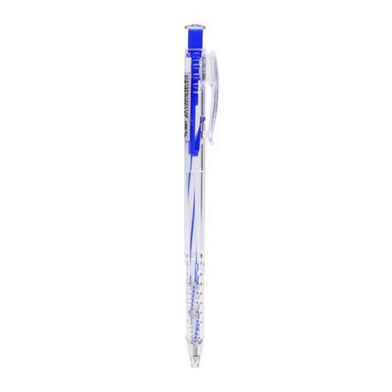 Bút bi mực xanh đầu bi 0.7mm, viết bi êm tay mực đều