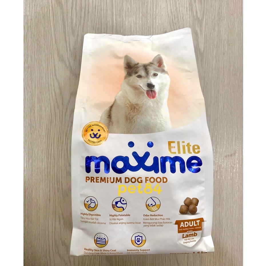 THỨC ĂN DÀNH CHO CHÓ LỚN MAXIME PREMIUM 1,5kg