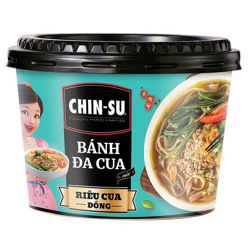 Bánh đa cua/hủ tiếu nam vang/hủ tiếu bò kho/miến gà Chinsu 129g | BigBuy360 - bigbuy360.vn