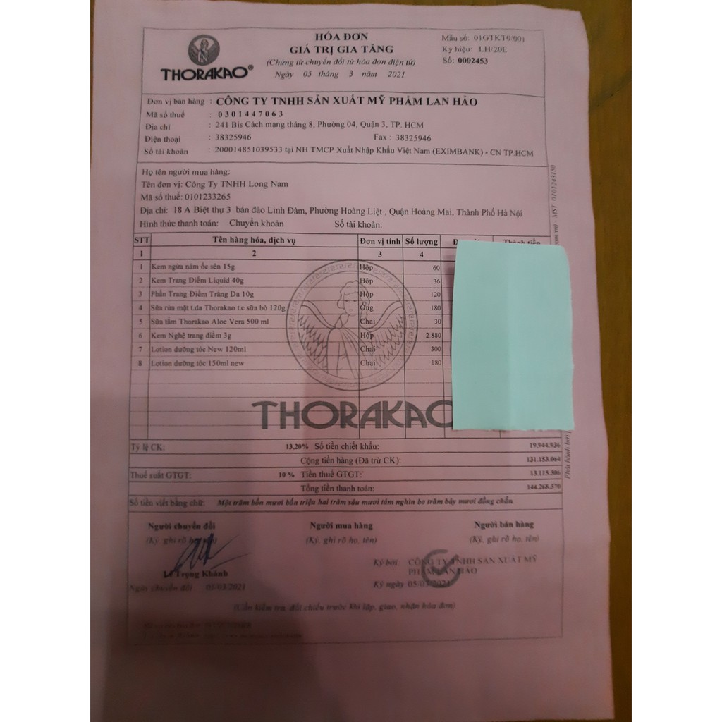 [100g] SỮA RỬA MẶT HẠT NGHỆ THORAKAO GIÁ TỐT