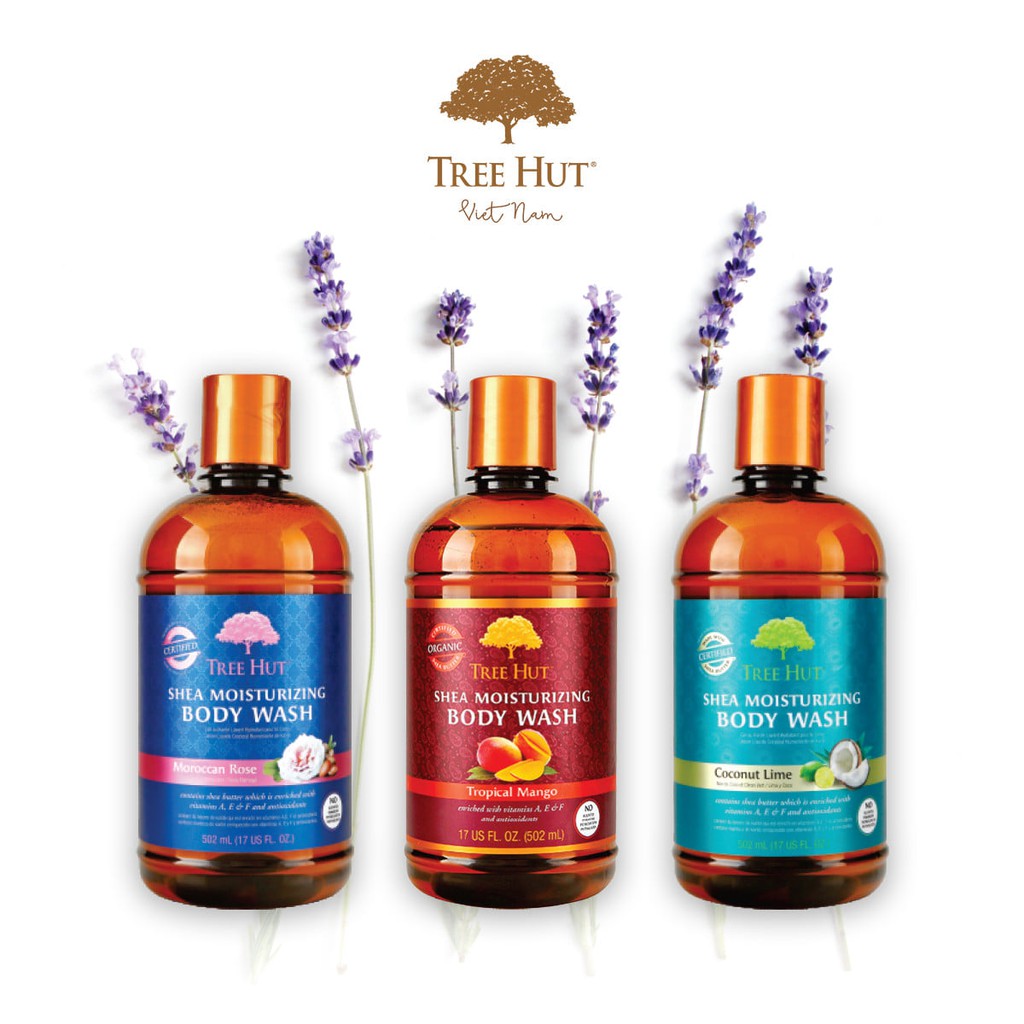 Dầu tắm dưỡng ẩm Tree Hut Shea Moisturizing Body Wash | BigBuy360 - bigbuy360.vn