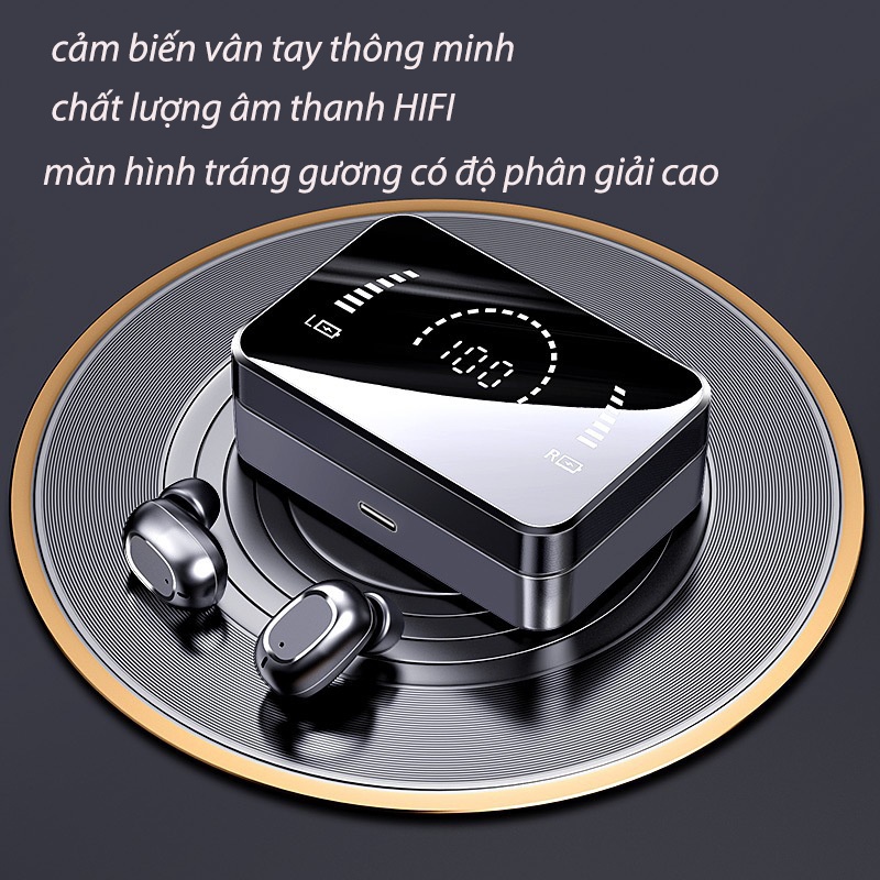 tai nghe  nhét tai Bluetooth không dây gaming Chống Ồn chơi game iphone ko dây cho IPhone Samsung xiaomi android #24