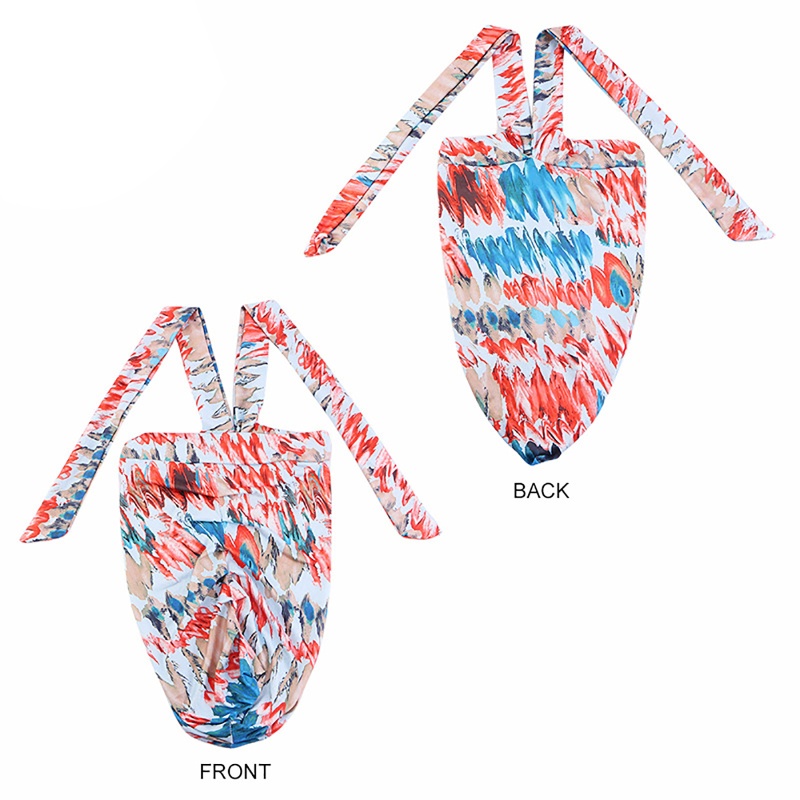 Mũ Trùm Đầu Mềm Co Giãn In Họa Tiết Phong Cách Đồng Quê Thời Trang