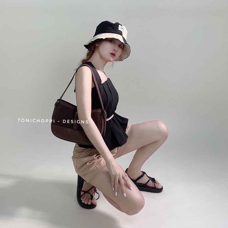 Áo xếp ly nhấn eo - ToniChoppi