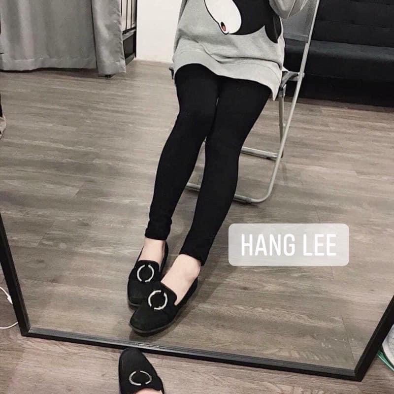 Quần legging nỉ lông, legging nỉ lông ấm cho nữ