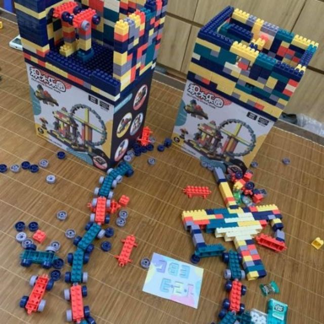 Combo 2 bộ lego 520 chi tiết