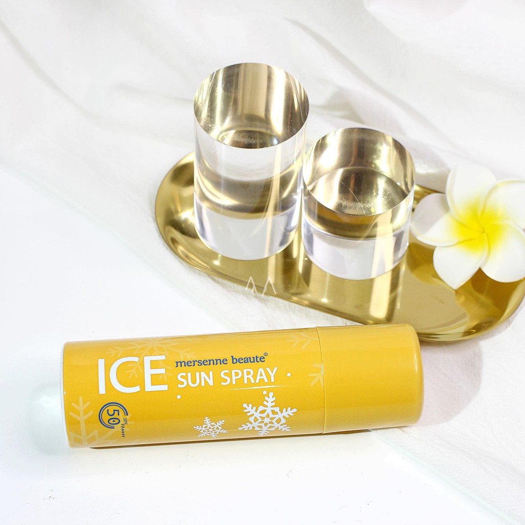 {Thanh lý} Xịt chống nắng Ice Sun 100ml vàng date 3/2023