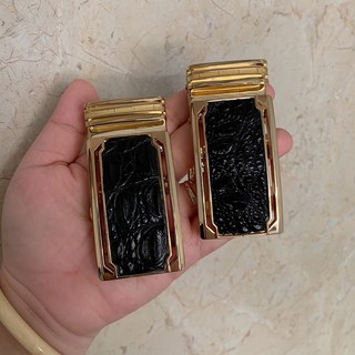 [HÀNG CÓ SẴN] Đầu Khoá Thắt Lưng Da Cá Sấu - 3.5cm