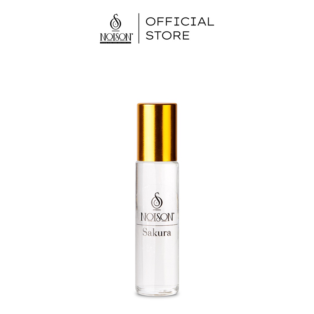 Tinh dầu Nước hoa Nữ Sakura by Noison dạng lăn 10ML | Hương thơm Hoa Anh Đào ngào ngạt trẻ trung, mát mẻ |