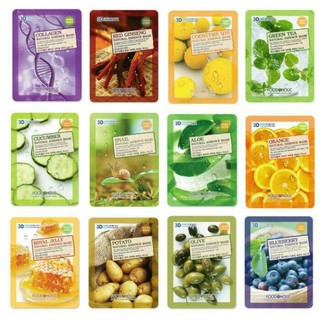Combo 15 miếng mặt nạ 3D Food A Holic