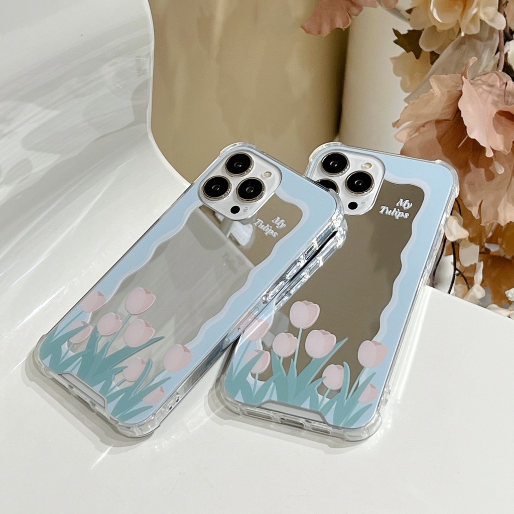 Ốp Lưng OPPO Reno 8Z 8 A76 A74 A95 A57 4G 5G A94 A52 A92 A5 2020 A9 2020 A5s A12 A31 A3s 7 7Z 6 5 A16 A15 A15s A54 A53 A33 Gương Case