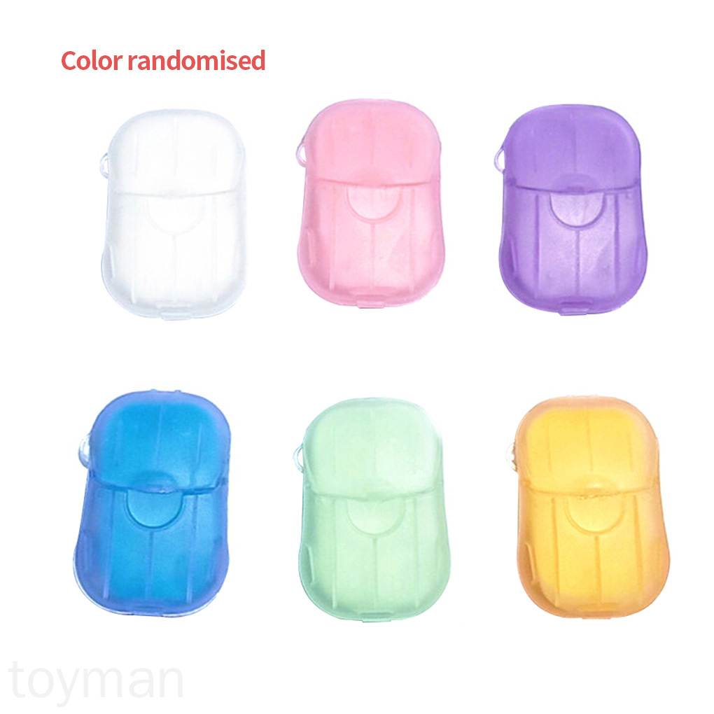 Xà phòng giấy dùng một lần tiện lợi mang đi du lịch