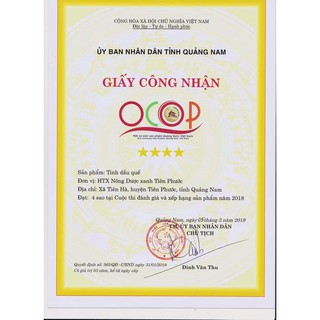 Tinh dầu quế OCOP 4 Sao.