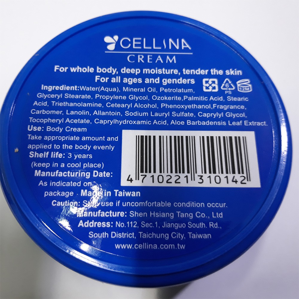 Kem dưỡng ẩm Cellina Nourishing Cream 150g