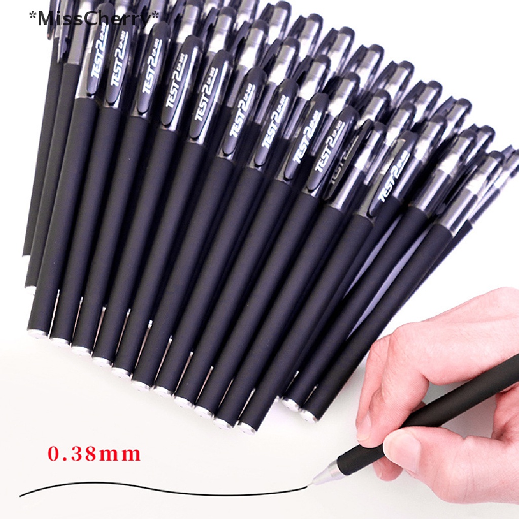 Set 10 bút mực nước cao cấp ngòi 0.5/ 0.38mm dành cho học sinh văn phòng