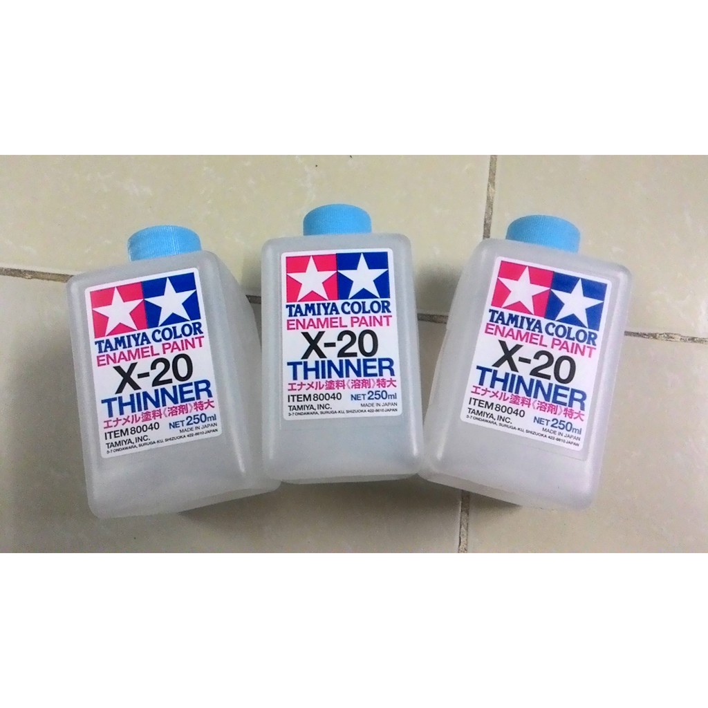 Dụng cụ Thinner X20  250ml gốc dầu Tamiya