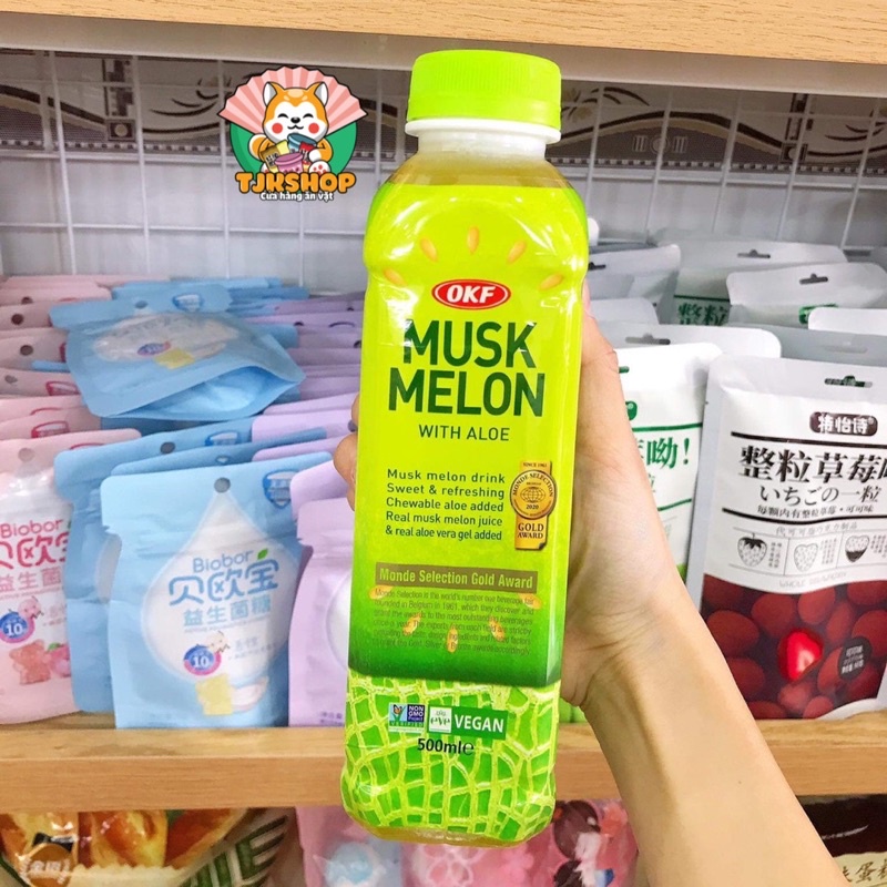 NƯỚC ÉP TRÁI CÂY OKF CHAI 500ML