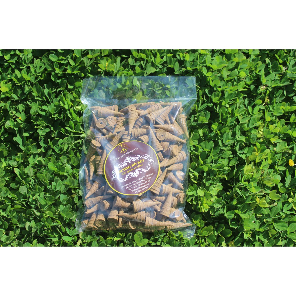 Hương đuổi muỗi Tân Nguyên, bồ kết xông nhà, nụ bồ kết dùng để thanh lọc không khí, đuổi muỗi túi 500g