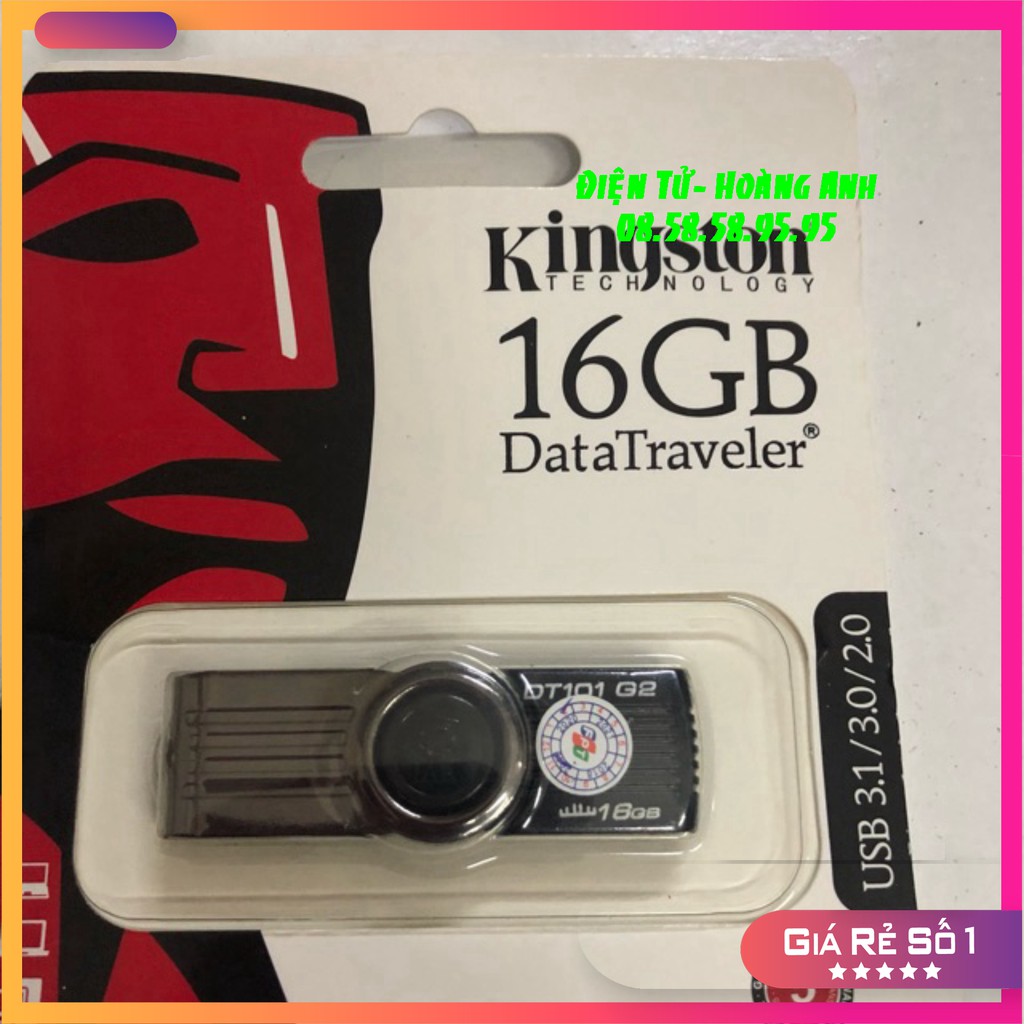 USB Kingston DataTraveler DT101 - 2G - 4G - 8G - 16G - 32G BH 12 tháng