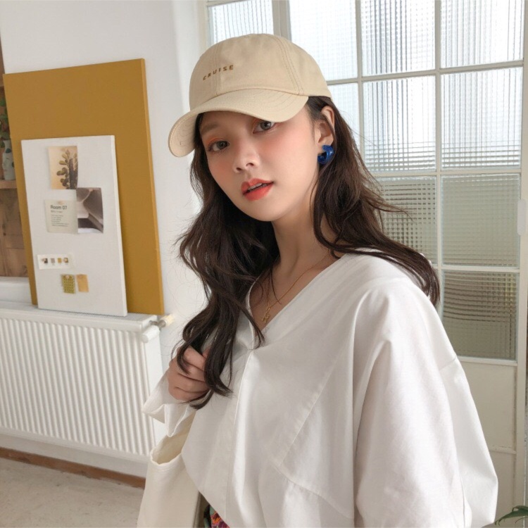 Mũ lưỡi trai nam nữ , nón kết nam nữ thêu chữ Cruise vải cotton phong cách Hàn Quốc