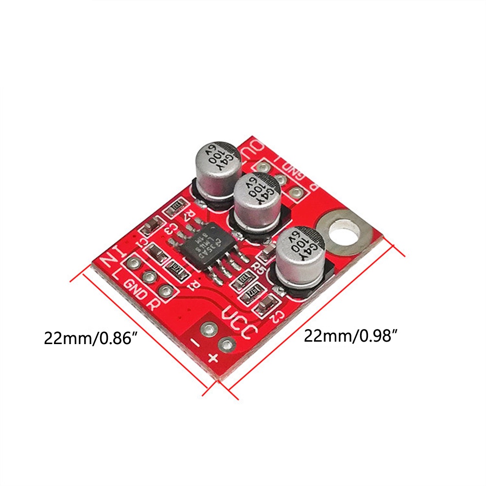 Bảng mạch DIYMORE khuếch đại âm thanh tai nghe lm4881 dc2.7v-5.5v