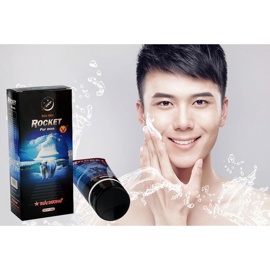 Sữa tắm dành cho nam giới Rocket 200g / 300ml sản phẩm của Sao Thái Dương