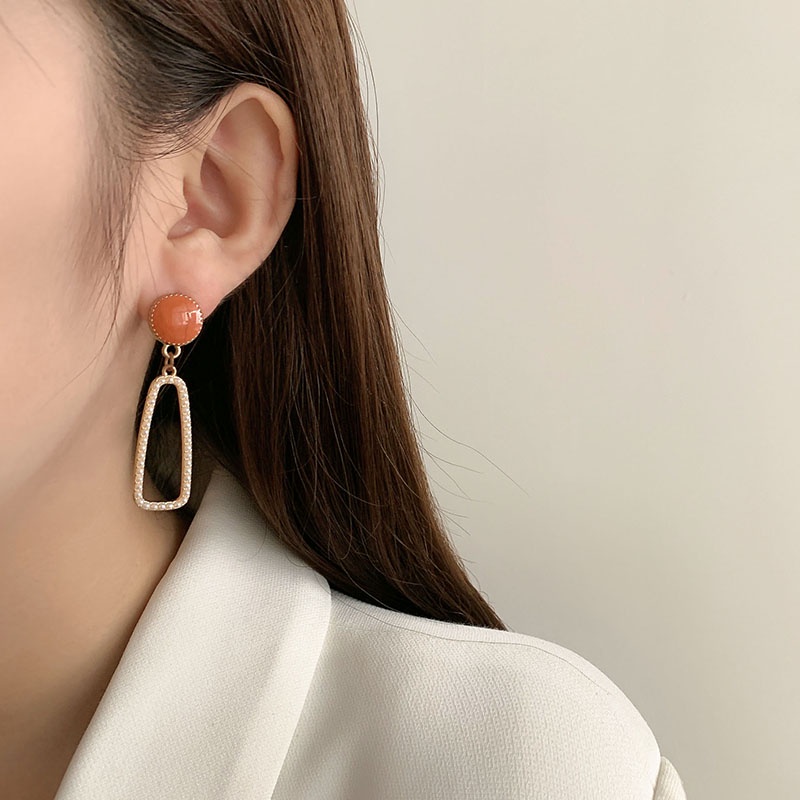 Khuyên tai đính hạt ngọc trai nhân tạo nhiều mẫu tùy chọn phong cách Hàn Quốc sang trọng thời trang dành cho nữ