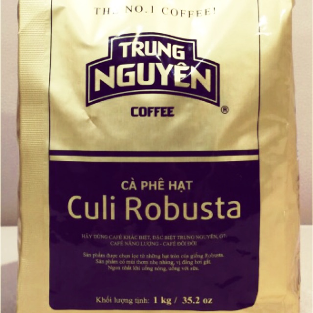 Cà phê Drip - Culi Robusta túi 1 kg