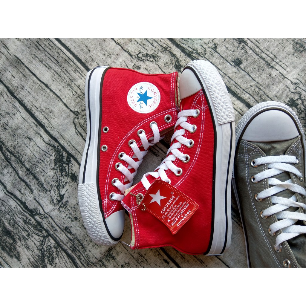 GIÀY CV.VINTAGE UNISEX ĐỎ -RED