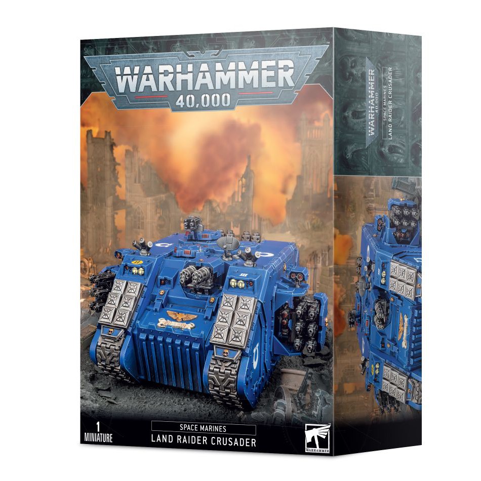 Mô hình nhân vật Warhammer 40k Space Marine Land Raider Crusader / Redeemer