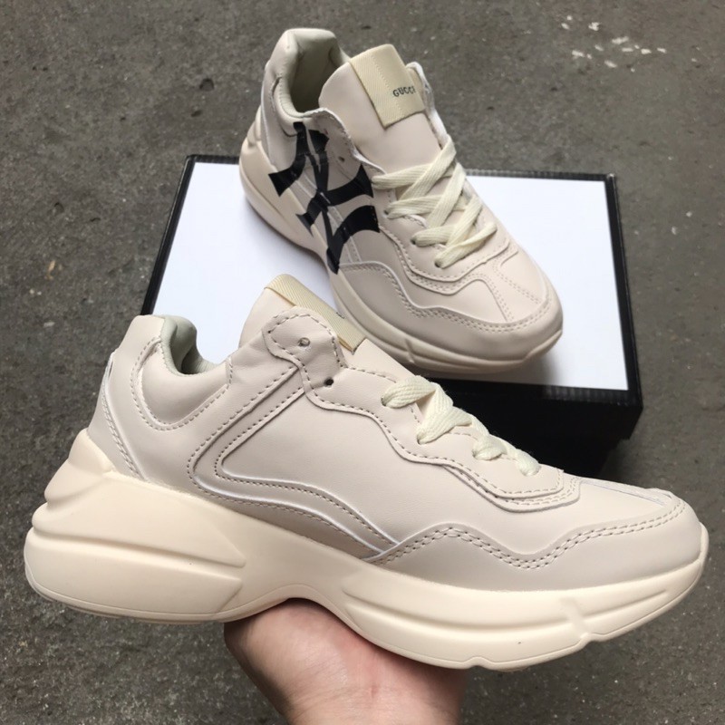 Giày thể thao chunky vàng kem 🎁 TẶNG TẤT VÀ HỘP | BigBuy360 - bigbuy360.vn