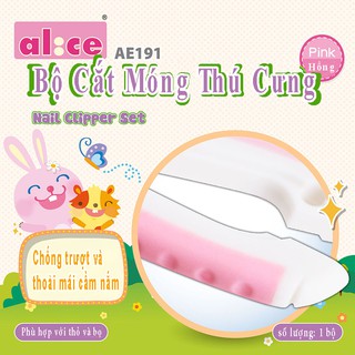 Bộ Cắt Móng Dành Cho Thú Nuôi Alice