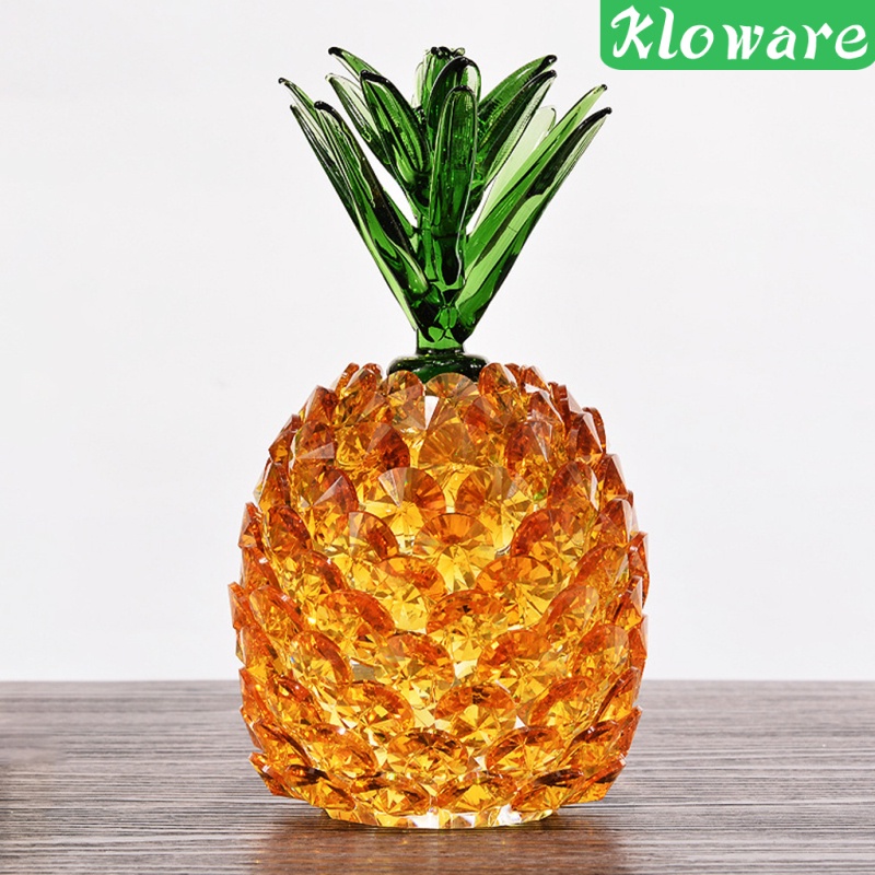 Đồ trang trí Quả Dứa Pha Lê Trang Trí Phòng Khách / Phòng Ngủ Phong Cách Bắc Âu