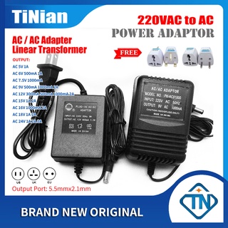 220v ac sang ac 5v 6v 7.5v 9v 12v 300ma 500ma 800ma 1000ma 2000ma 3a bộ chuyển đổi tuyến tính nguồn điện chuyển đổi ac / ac