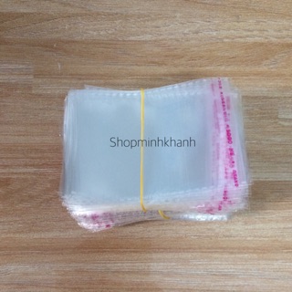 500g Túi opp dán miệng đựng phụ kiện nhỏ/ handmade/ khuyên/ bông tai