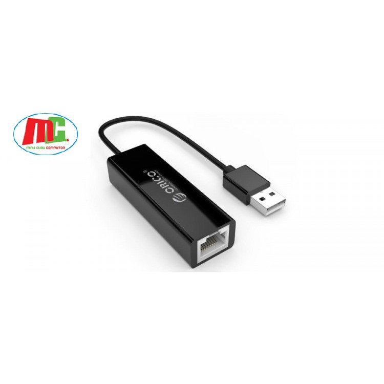 Bộ Chuyển Đổi USB Sang Cổng Mạng LAN Orico UTJ-U2 - Hàng Chính Hãng BH 1 Năm