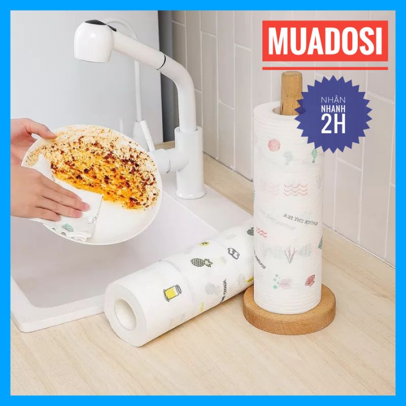 Cuộn Khăn Lau Đa Năng Tái Sử Dụng Được Nhiều Lần