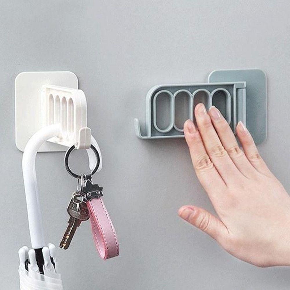 Móc Treo Đồ Dán Tường Bằng Nhựa Đa Năng Tiện Dụng Cho Nhà Tắm