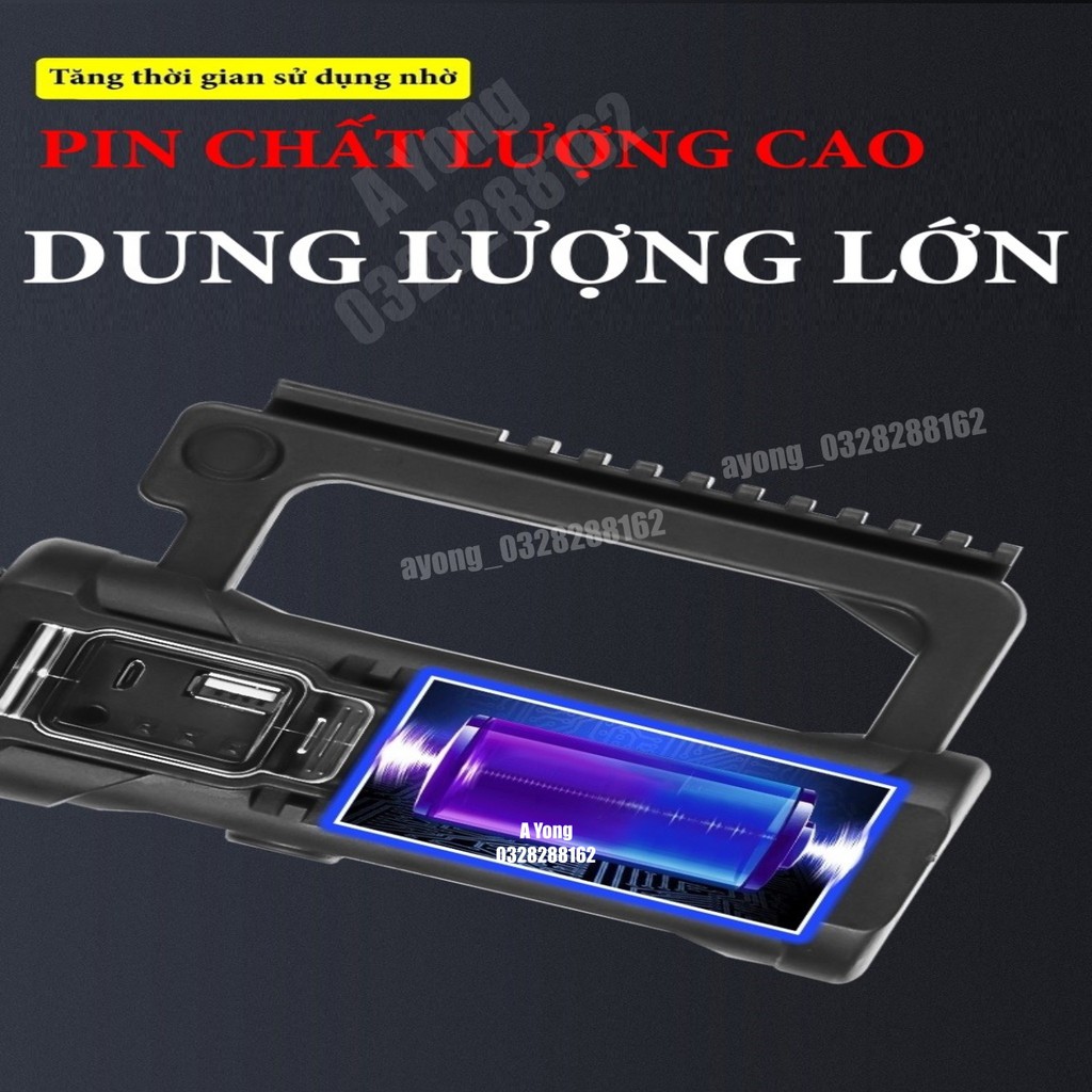 [  Xả Kho ] Đèn pin siêu sáng W591 - chiếu sáng xa lên đến trên 1000m , pin4 đến 6 tiếng , 4 chế độ sáng | BigBuy360 - bigbuy360.vn
