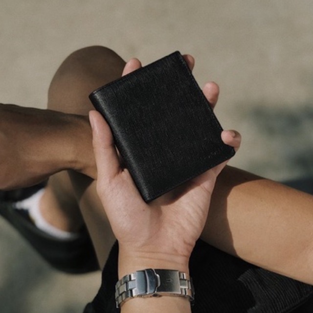 Ví nữ da bò thật Richie dáng đứng, đựng tiền thẳng, có ngăn đựng ảnh - Thiết kế chính hãng từ Lemont.